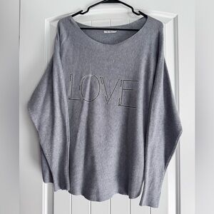 Milano Gray Knit Top